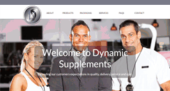 Desktop Screenshot of dynamicsupplements.com